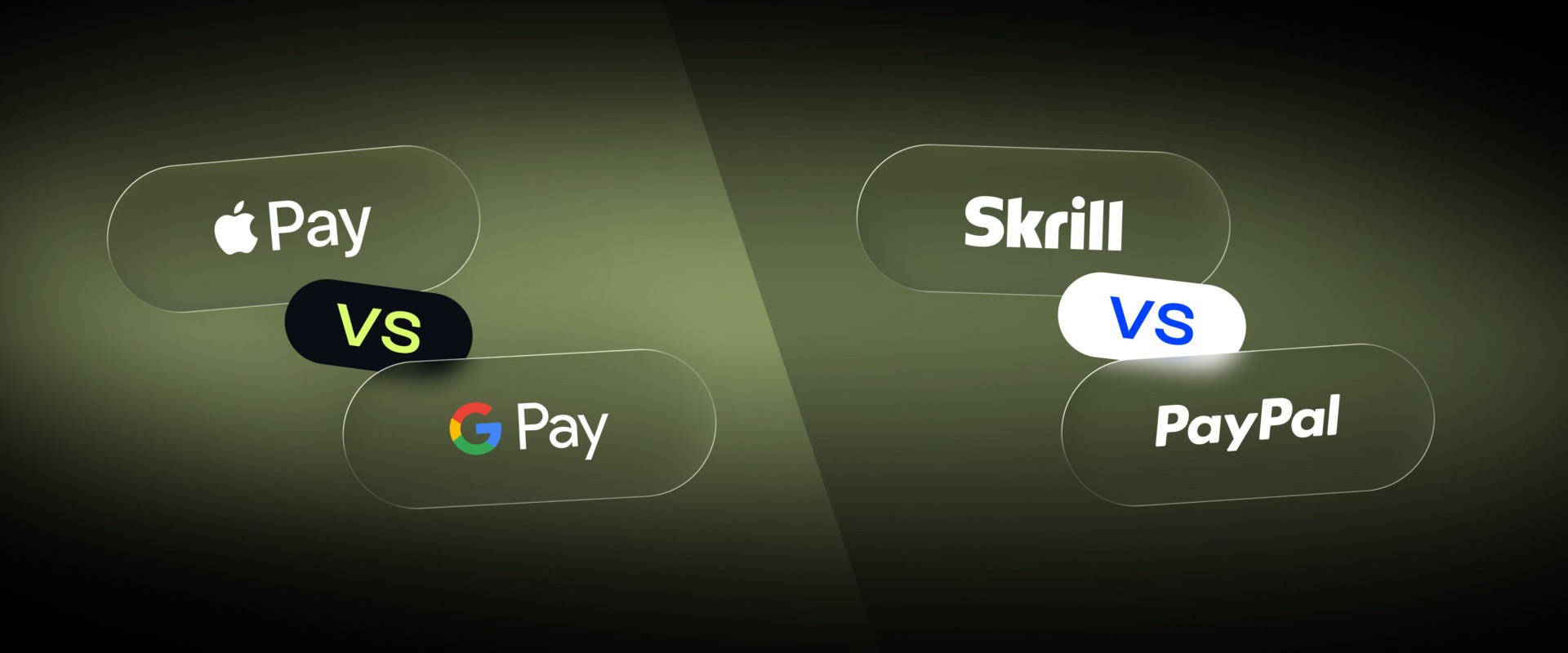 Digital wallet comparison image